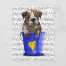 Buscar perrito azul postales Cachorro