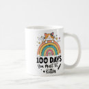 Buscar 100 días de escuela tazas Maestro