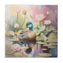 Buscar pato azulejos Estanque