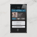 Buscar iphone tarjetas de visita Negocio