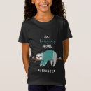 Buscar perezoso camisetas Para niños