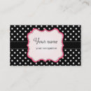 Buscar cinta del lunar tarjetas de visita Femenino