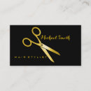 Buscar aparador del pelo tarjetas de visita Hairstylist