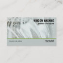 Buscar lavado la ventana de tarjetas de visita General y unisex