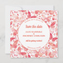 Buscar color coral invitaciones Moderno