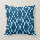 Buscar ikat cojines Azul