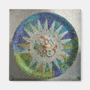 Buscar gaudí imanes Mosaico