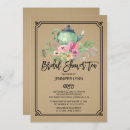 Buscar pote del té invitaciones Casar la ducha