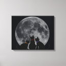 Buscar luna llena lienzos Animal