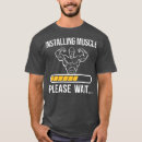 Buscar muscle camisetas Construcción de cuerpos