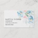 Buscar rosas azules tarjetas de visita Moderno