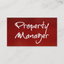 Buscar property tarjetas de visita Propiedad