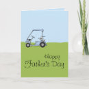 Buscar carro de golf tarjetas Verde