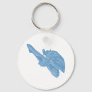 Buscar buceador llaveros Blanco