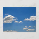 Buscar cielo azul y blanco postales Nube