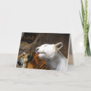 Buscar tigre de bengala tarjetas Blanco