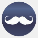 Buscar mustache pegatinas Pequeño hombre