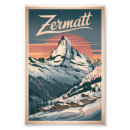 Buscar montañas suizas posters Zermatt