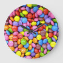 Buscar caramelo relojes de pared Patrón
