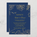Buscar florero azul invitaciones Oro