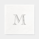 Buscar aluminio servilletas Monograma