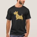 Buscar terrier escocés camisetas Silueta