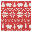 Buscar elefante telas Navidad