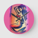 Buscar fantasy relojes de pared Blue