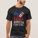 Buscar salsa de puerto rico camisetas Rican