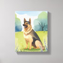 Buscar pintura del perro lienzos Acuarela