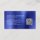 Buscar acero inoxidable tarjetas de visita Empresa