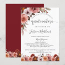 Buscar marsala invitaciones Rosa