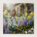 Buscar petirrojo puzzles Jardín