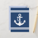 Buscar símbolos náuticos postales Azul marino