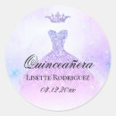 Buscar vestido púrpura pegatinas Morado