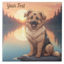 Buscar pastor alemán azulejos Canina