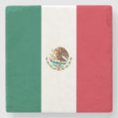 Buscar bandera mexicana posavasos México