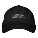 Buscar paranormal gorras Investigador