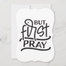 Buscar dios primero invitaciones Fe