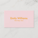 Buscar naranja tarjetas de visita Moderno