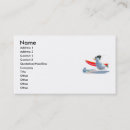 Buscar el practicar surf tarjetas de visita Hawaii