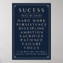 Buscar disciplina posters Trabajo duro