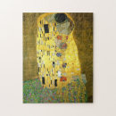 Buscar pintura del klimt de gustavo puzzles El beso