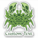 Buscar cangrejo pegatinas General y unisex