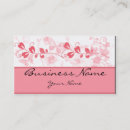 Buscar madreselva tarjetas de visita Rosa