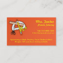 Buscar tutoring tarjetas de visita Académico