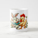 Buscar conejo grande tazas Flor