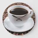 Buscar coffee relojes de pared Brown