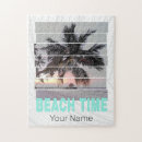 Buscar tiempo de vacaciones puzzles Palmera