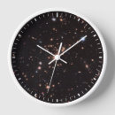 Buscar espacio profundo relojes de pared Estrellas